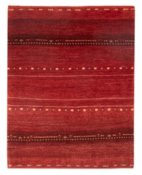 Tappeto Gabbeh - Persero - 140 x 102 cm - rosso scuro