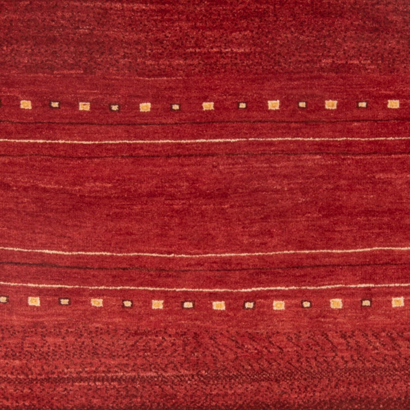 Tappeto Gabbeh - Persero - 140 x 102 cm - rosso scuro