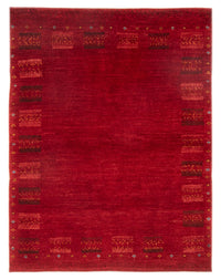 Tappeto Gabbeh - Persero - 144 x 104 cm - rosso scuro