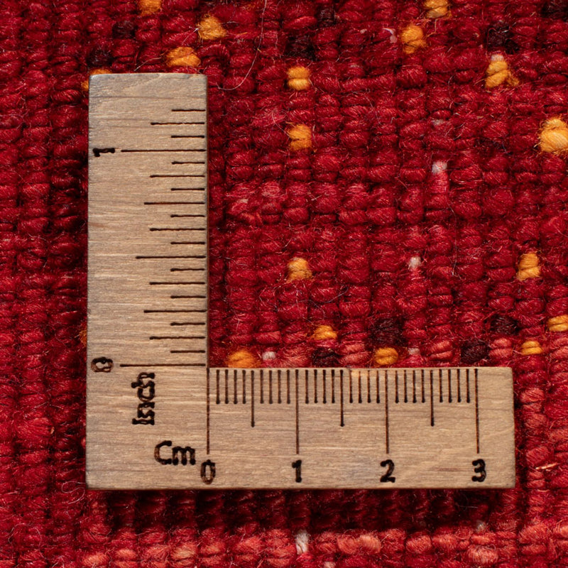 Tappeto Gabbeh - Persero - 144 x 104 cm - rosso scuro