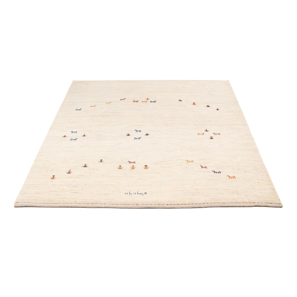 Tappeto Gabbeh - Persero - 178 x 126 cm - beige