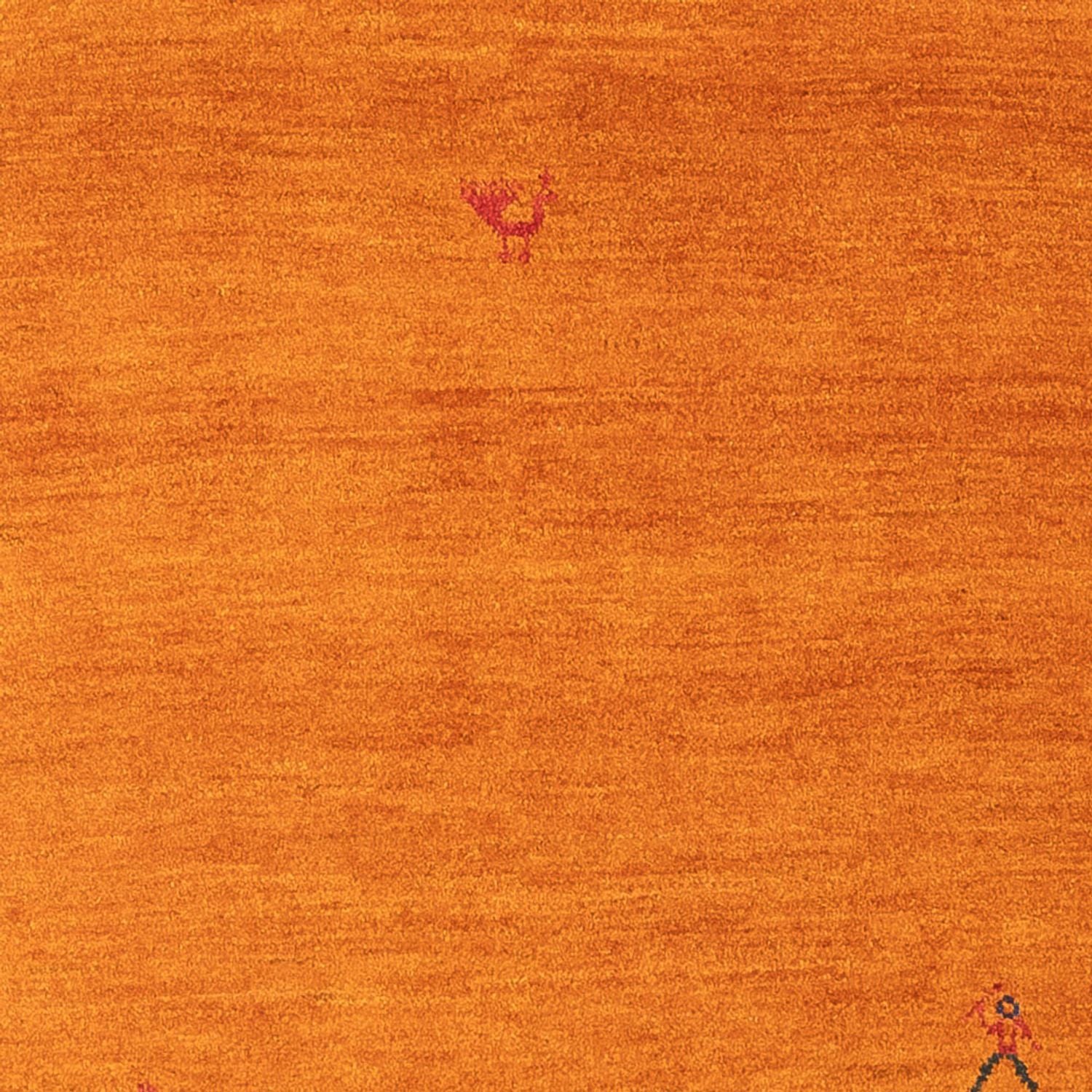 Tappeto Gabbeh - Persero - 176 x 116 cm - arancione