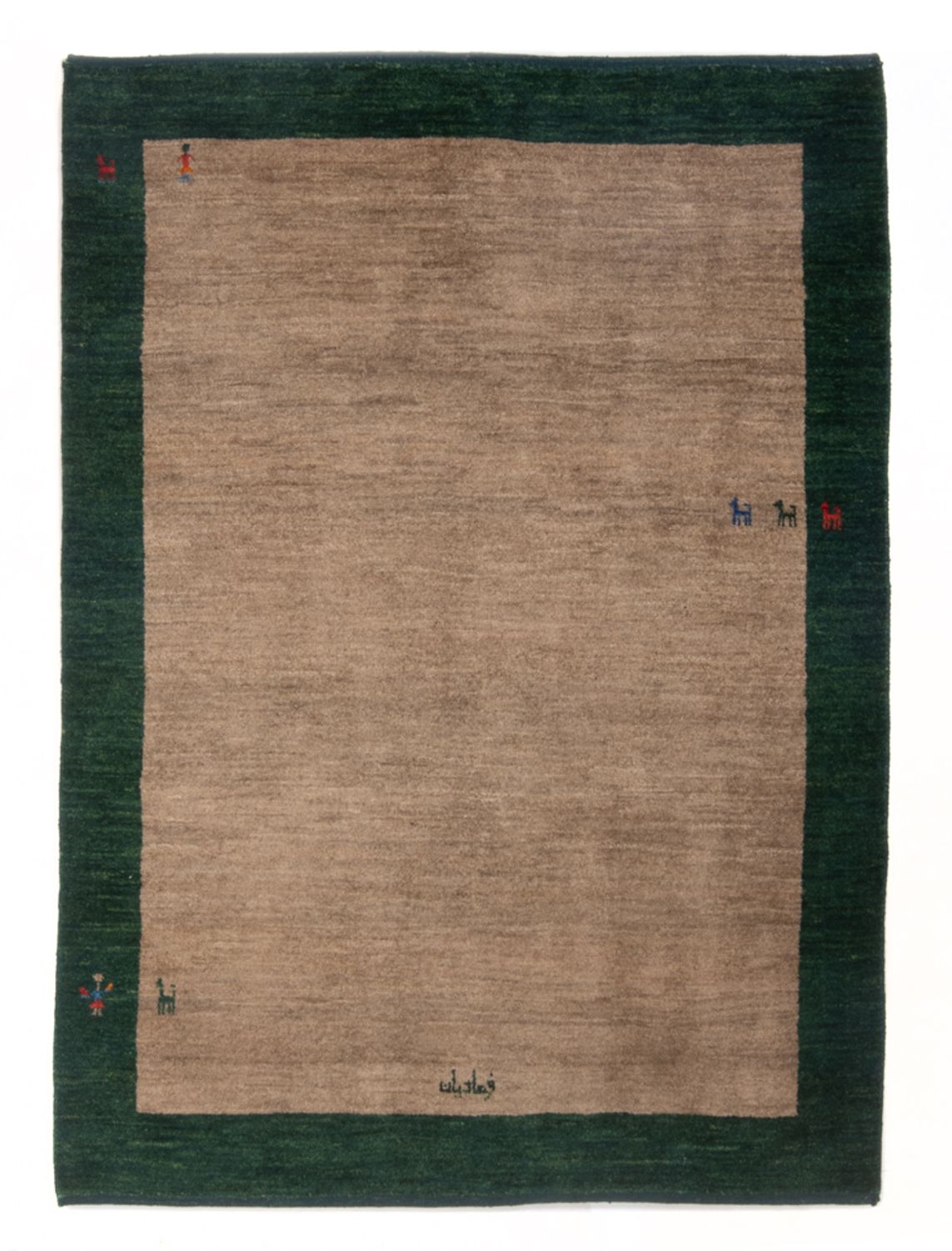 Tappeto Gabbeh - Persero - 167 x 125 cm - multicolore