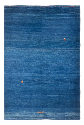 Tappeto Gabbeh - Persero - 184 x 122 cm - blu mare