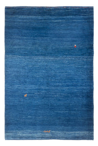 Tappeto Gabbeh - Persero - 184 x 122 cm - blu mare