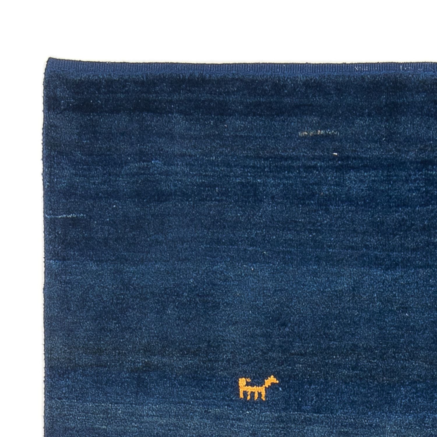 Tappeto Gabbeh - Persero - 172 x 117 cm - blu scuro