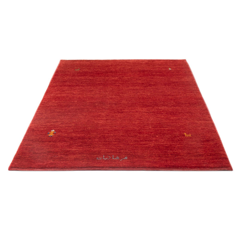 Tappeto Gabbeh - Persero - 196 x 128 cm - rosso