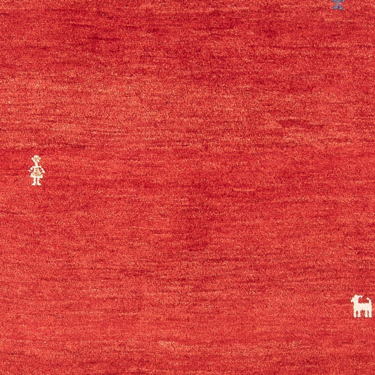 Tappeto Gabbeh - Persero - 169 x 115 cm - rosso