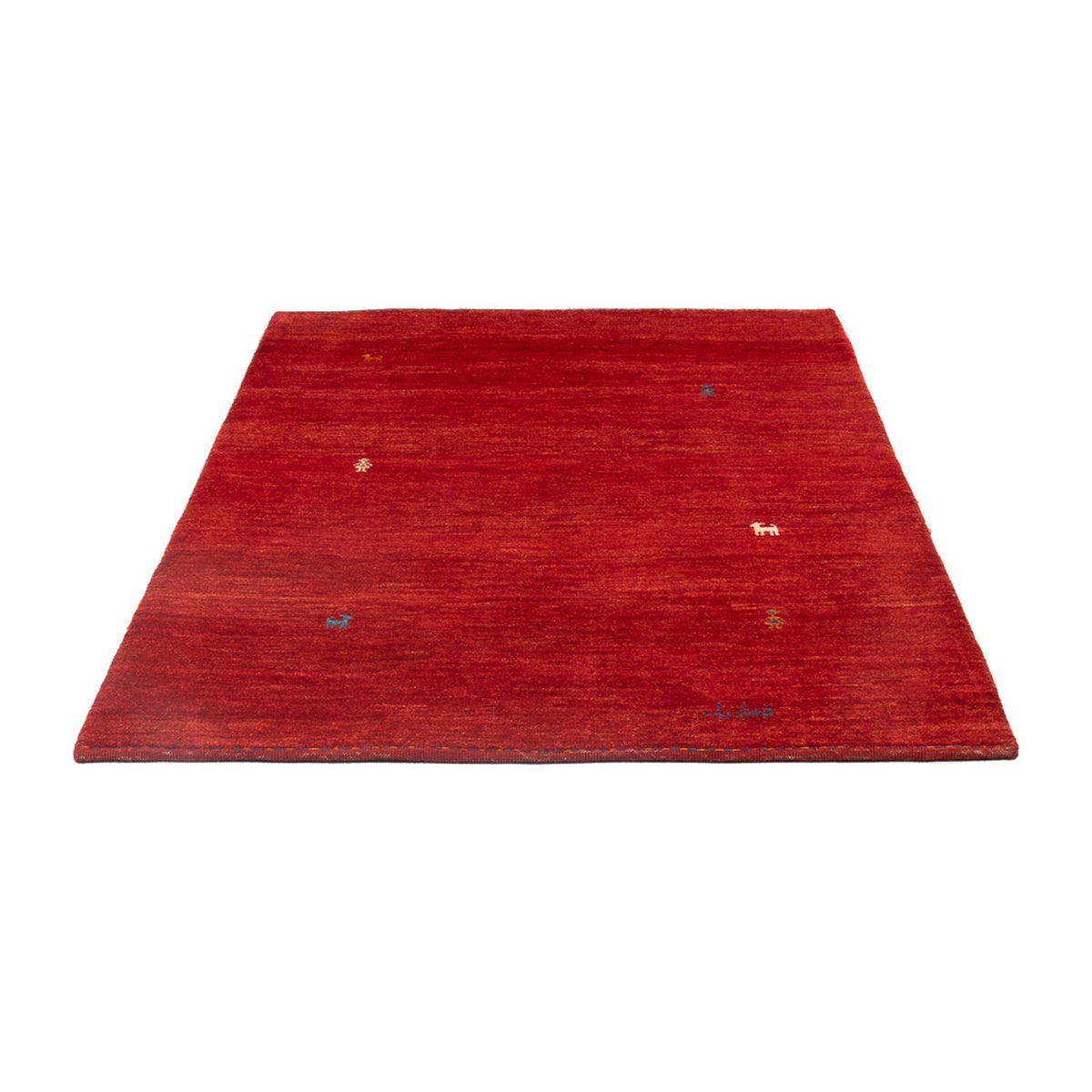 Tappeto Gabbeh - Persero - 169 x 115 cm - rosso