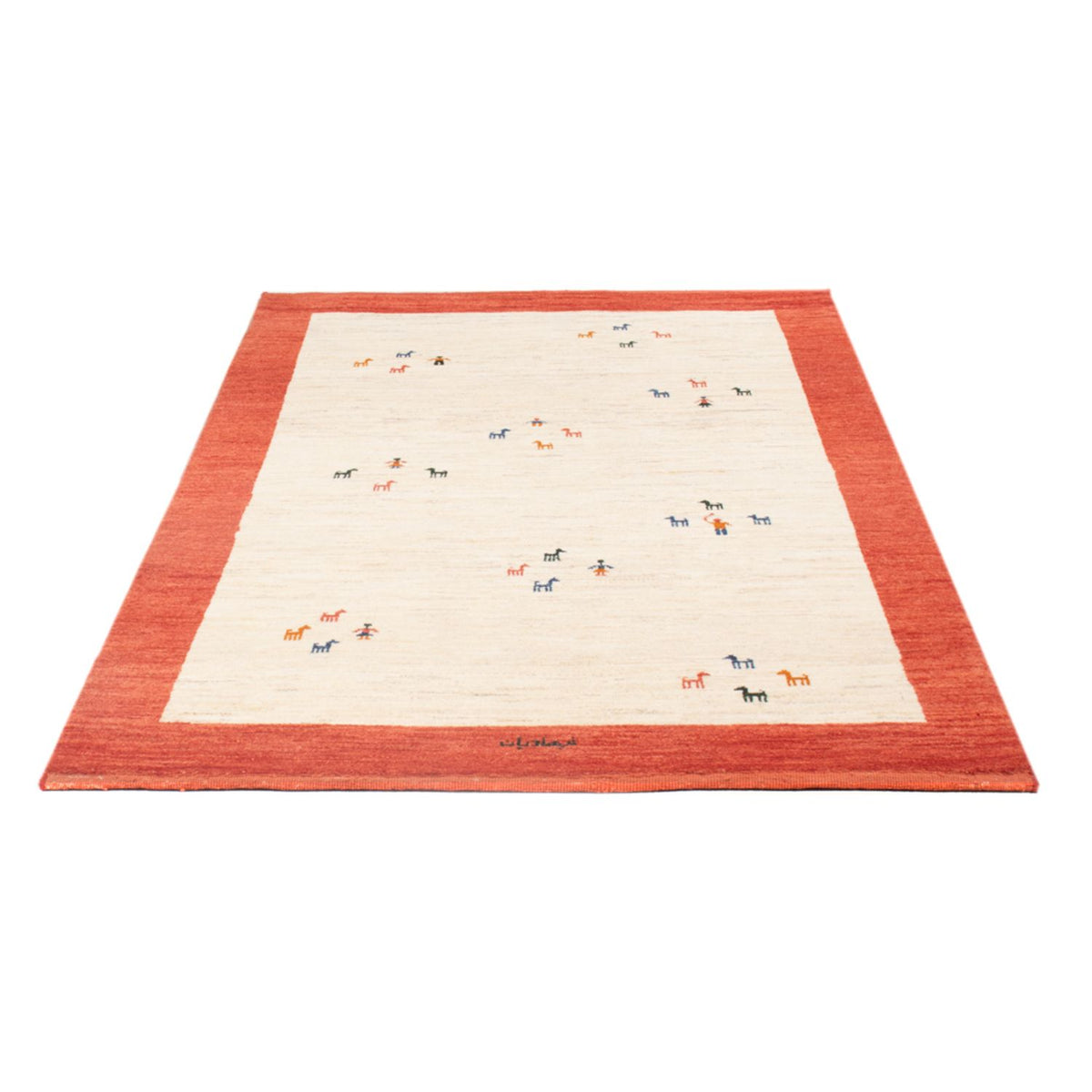 Tappeto Gabbeh - Persero - 177 x 120 cm - multicolore