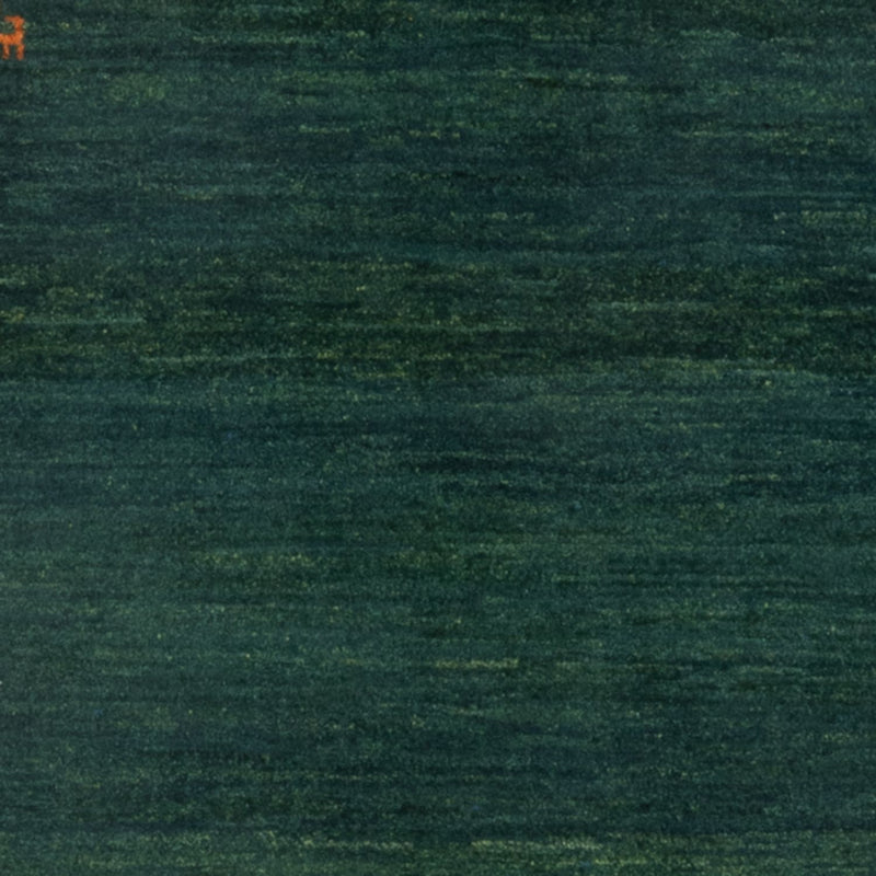 Tappeto Gabbeh - Persero - 146 x 98 cm - verde scuro