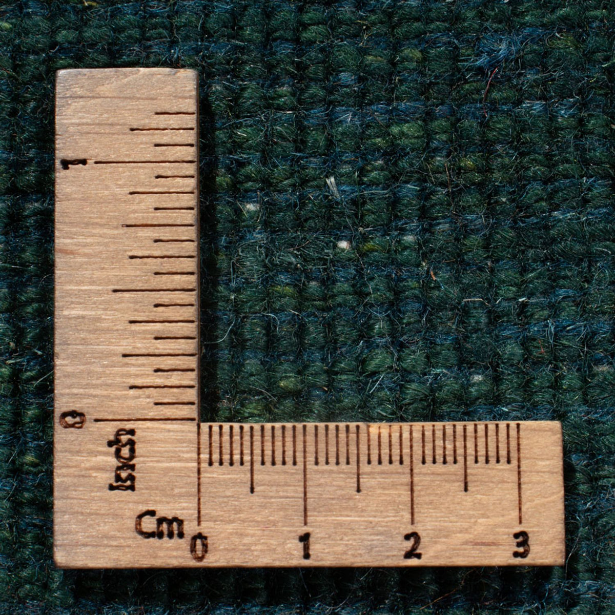 Tappeto Gabbeh - Persero - 146 x 98 cm - verde scuro