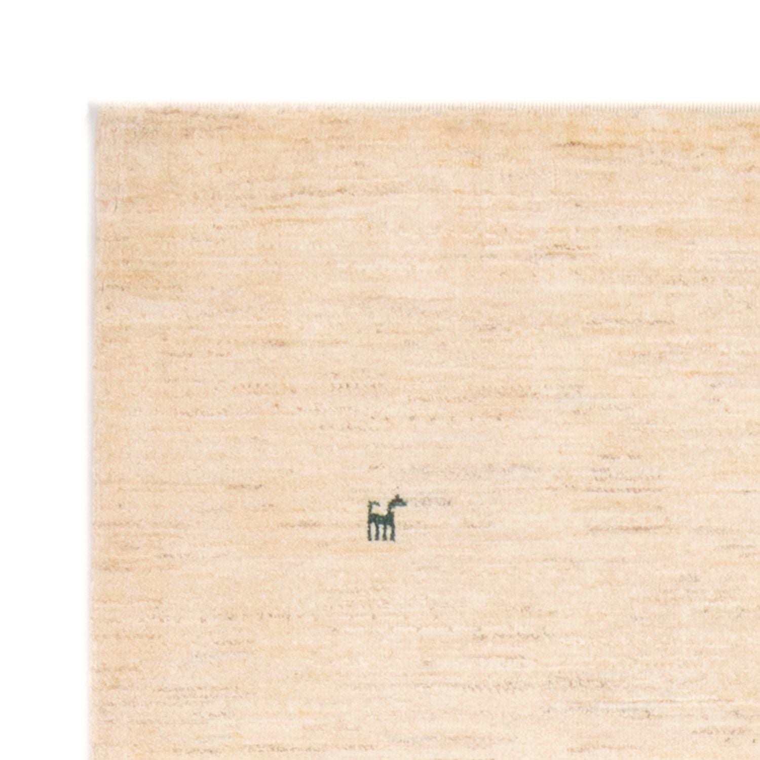 Tappeto Gabbeh - Persero - 153 x 108 cm - beige chiaro