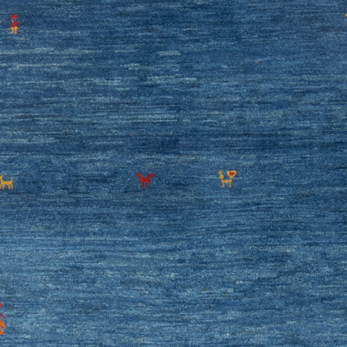 Tappeto Gabbeh - Persero - 144 x 96 cm - blu mare