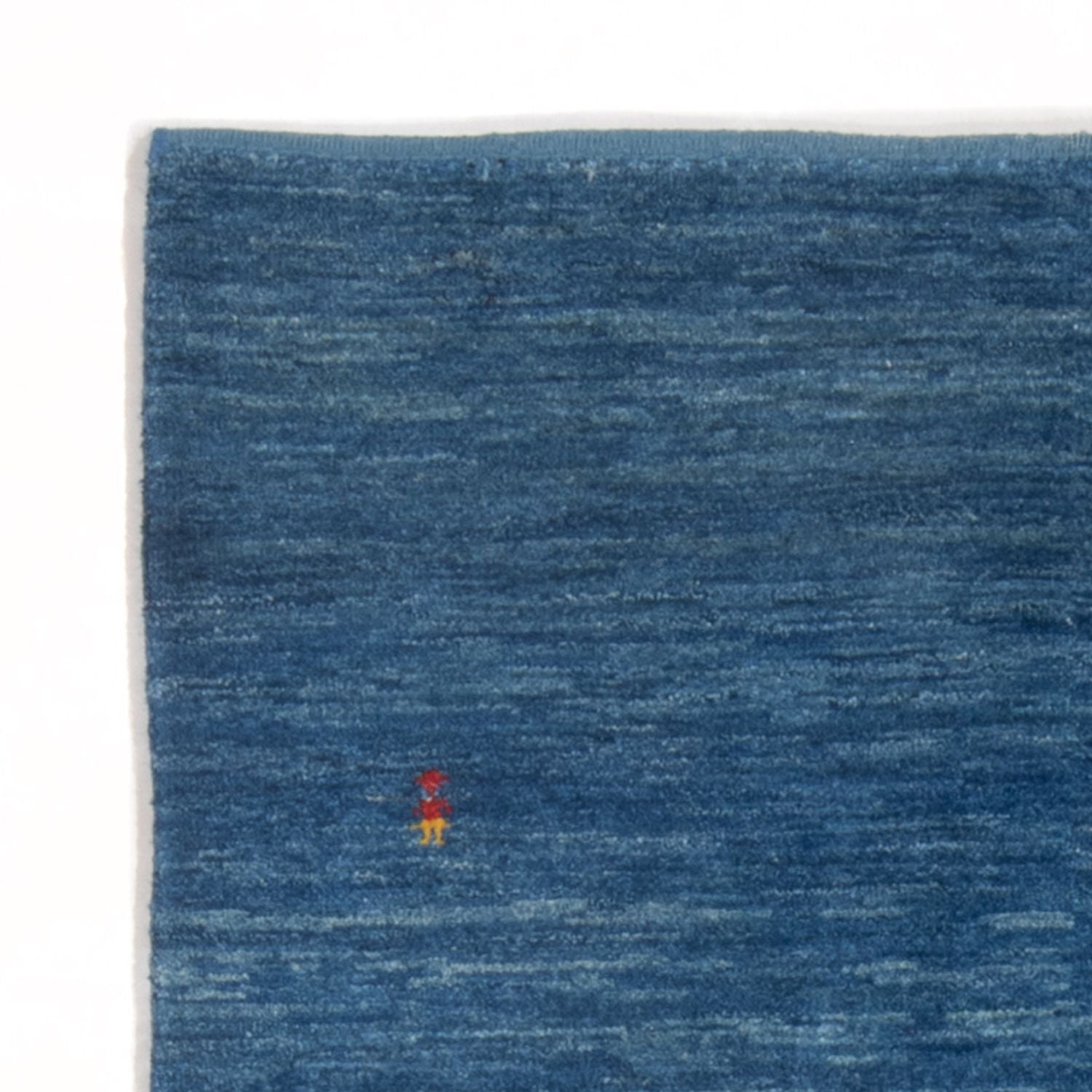 Tappeto Gabbeh - Persero - 144 x 96 cm - blu mare