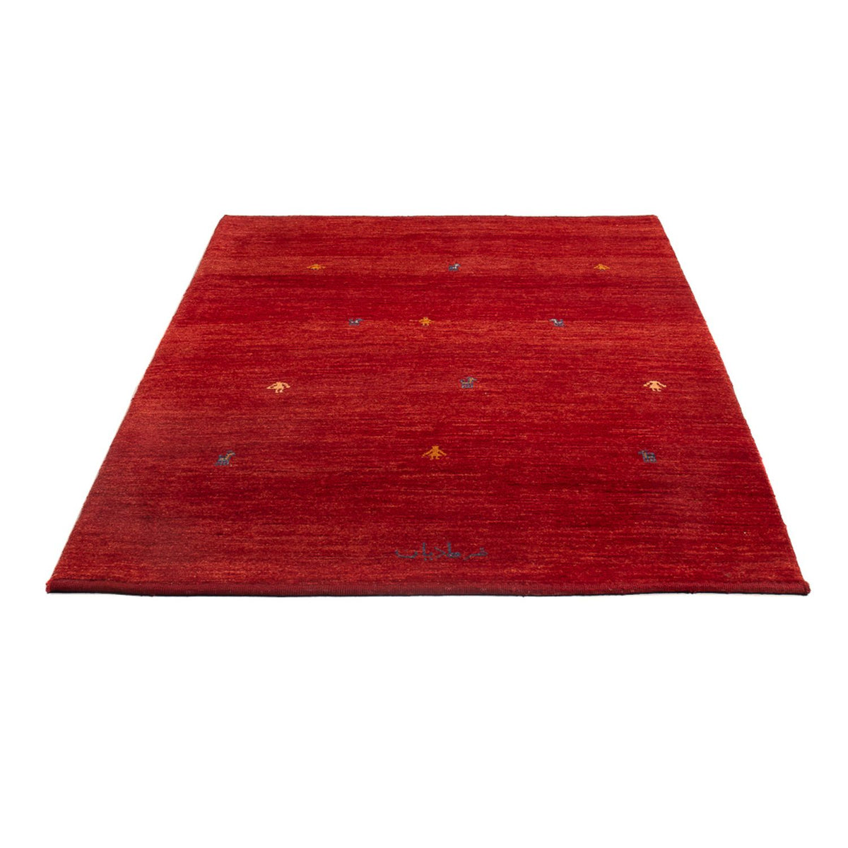 Tappeto Gabbeh - Persero - 189 x 123 cm - rosso