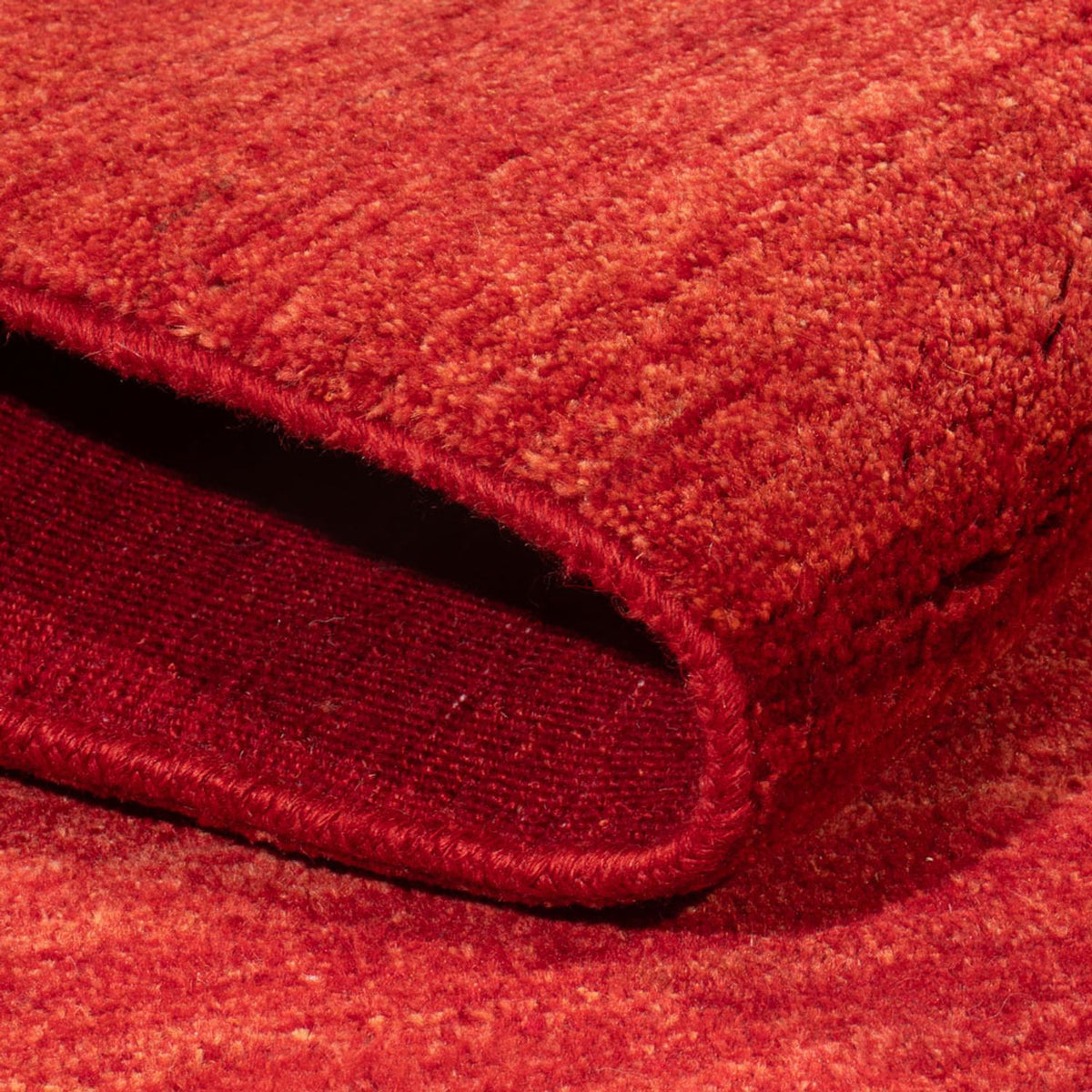 Tappeto Gabbeh - Persero - 170 x 121 cm - rosso