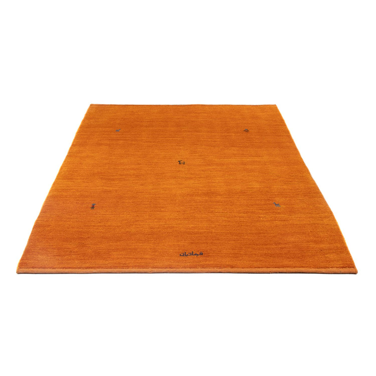 Tappeto Gabbeh - Persero - 190 x 120 cm - arancione