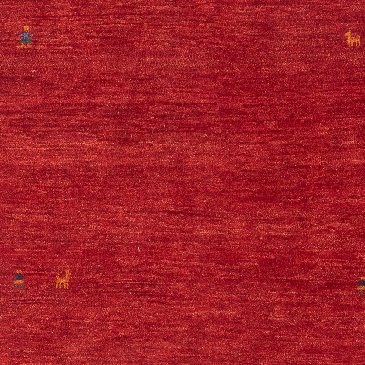Tappeto Gabbeh - Persero - 186 x 122 cm - rosso