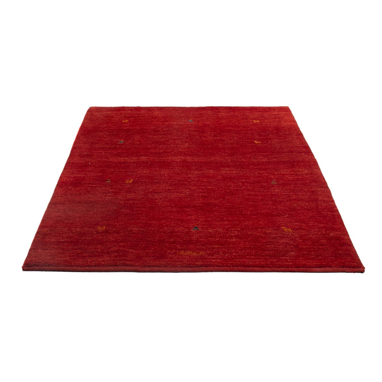 Tappeto Gabbeh - Persero - 186 x 122 cm - rosso