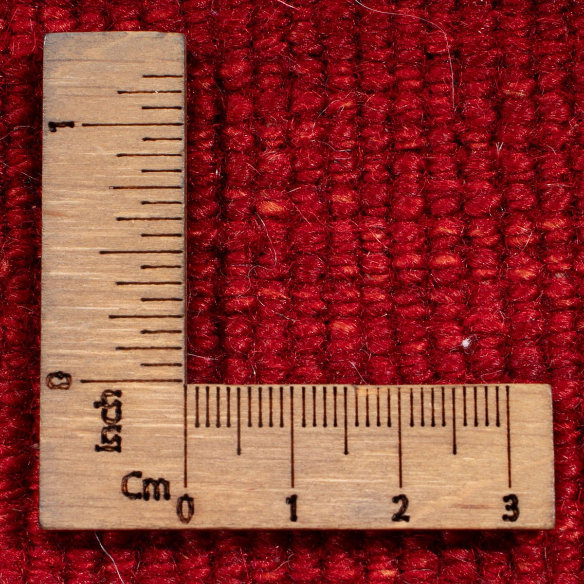 Tappeto Gabbeh - Persero - 186 x 122 cm - rosso