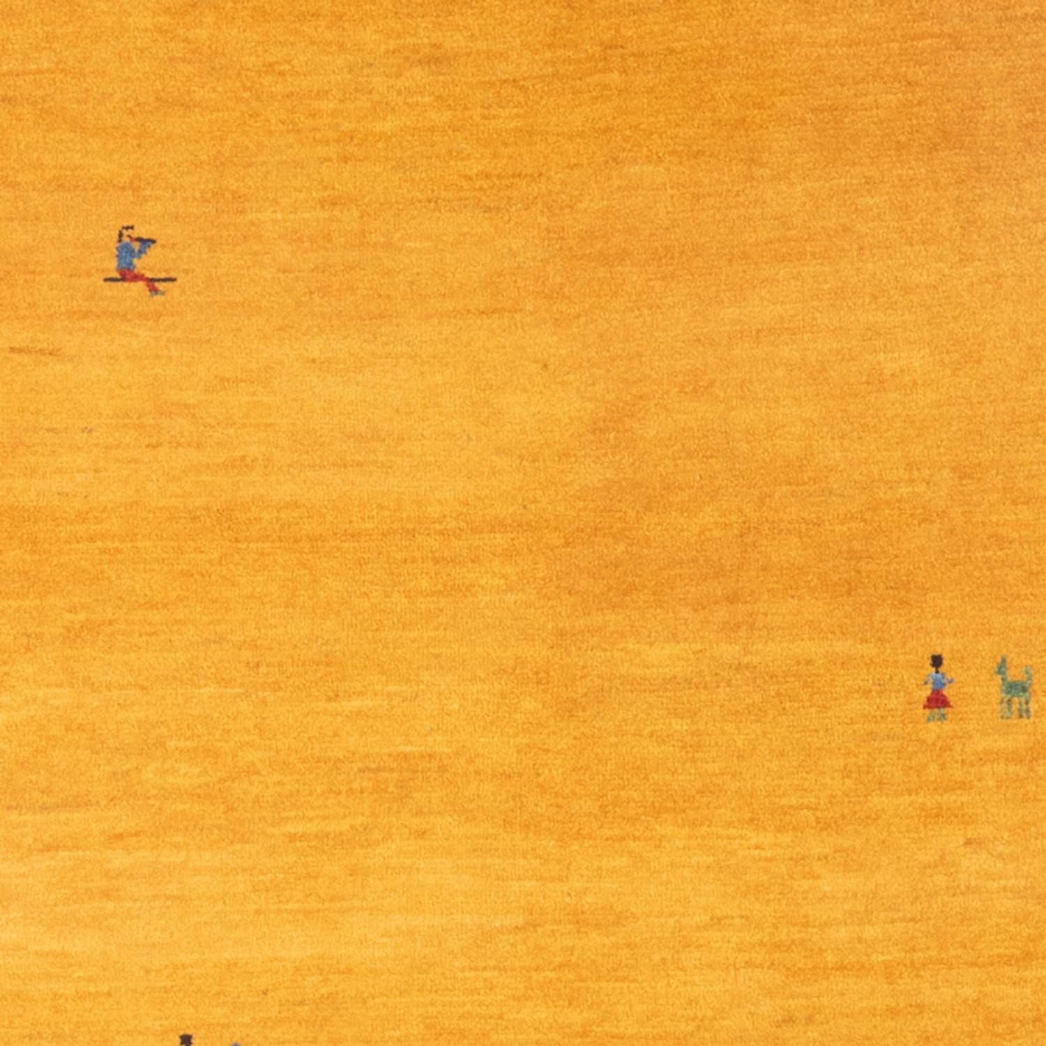 Tappeto Gabbeh - Persero - 147 x 100 cm - oro