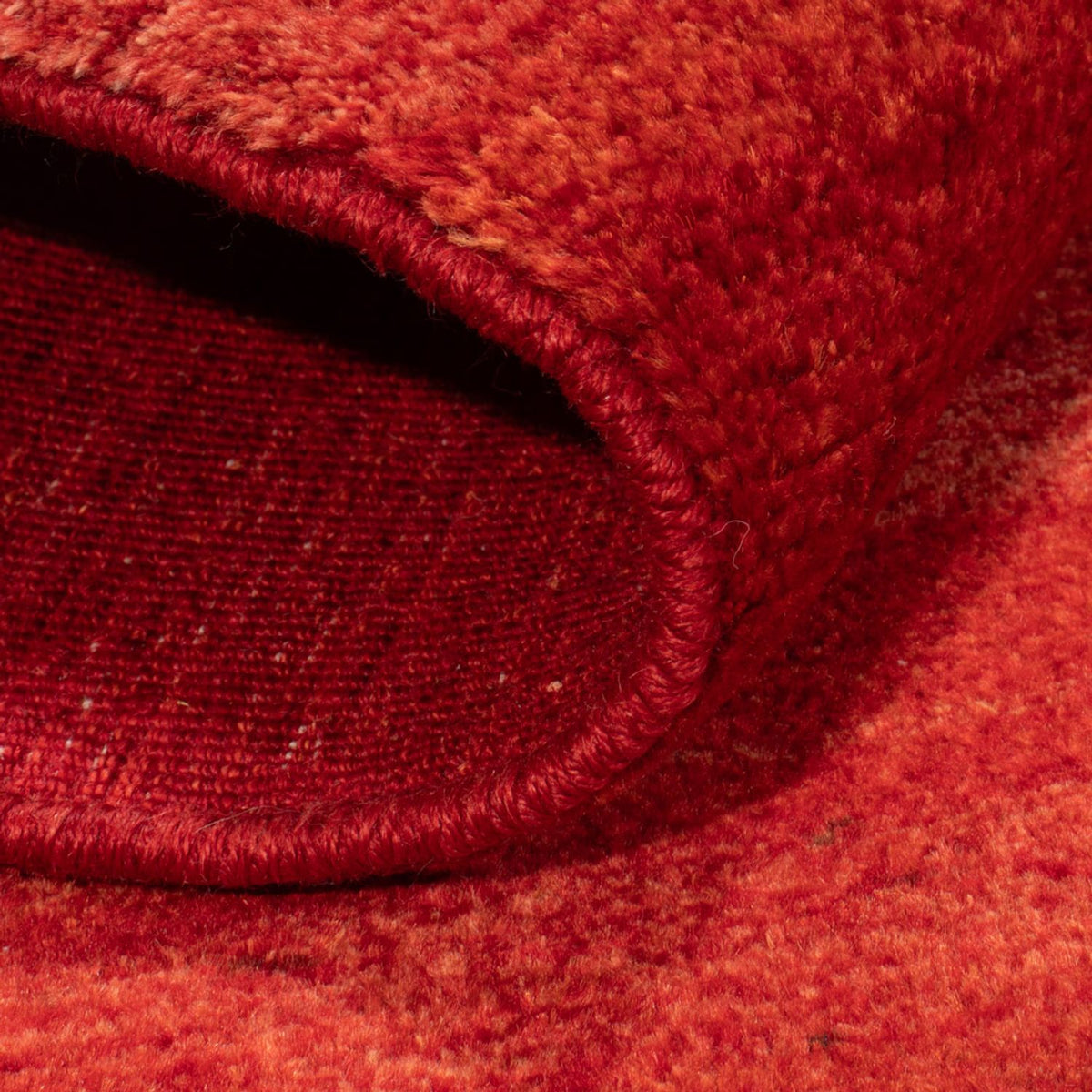 Tappeto Gabbeh - Persero - 140 x 104 cm - rosso