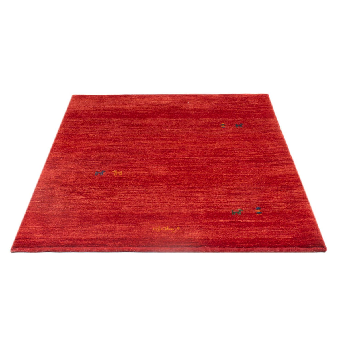 Tappeto Gabbeh - Persero - 140 x 104 cm - rosso