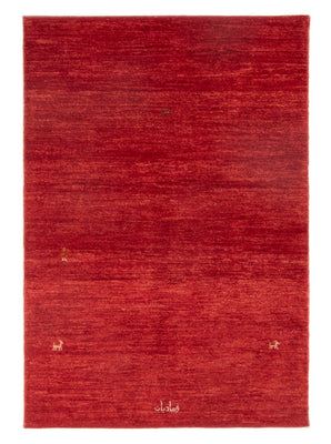 Tappeto Gabbeh - Persero - 147 x 98 cm - rosso