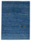 Tappeto Gabbeh - Persero - 147 x 102 cm - blu mare