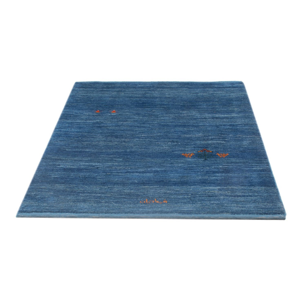 Tappeto Gabbeh - Persero - 147 x 102 cm - blu mare