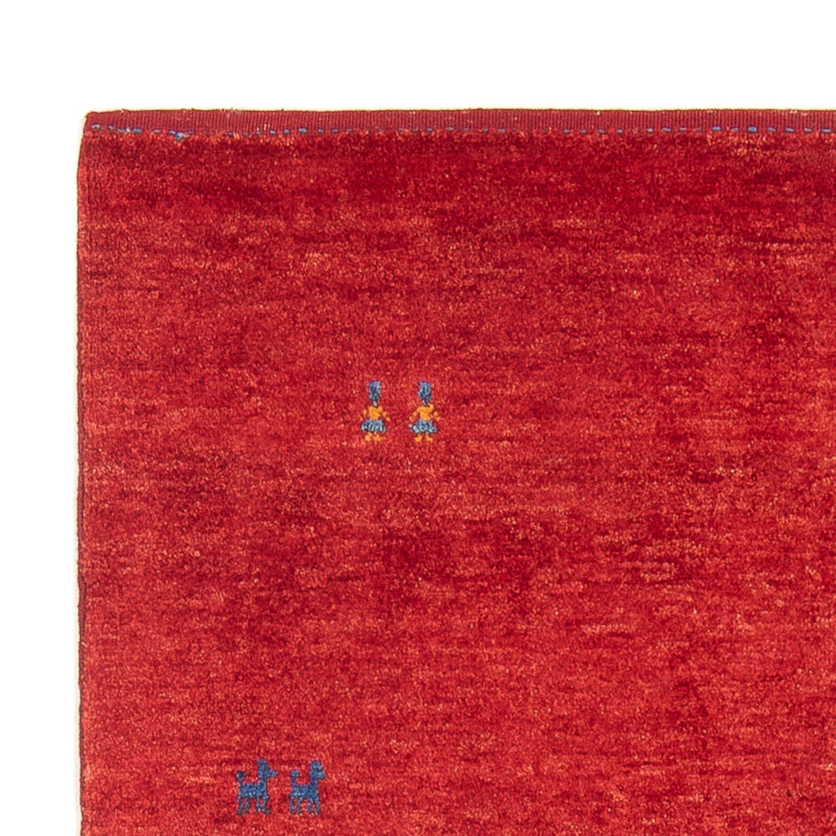 Tappeto Gabbeh - Persero - 183 x 123 cm - rosso