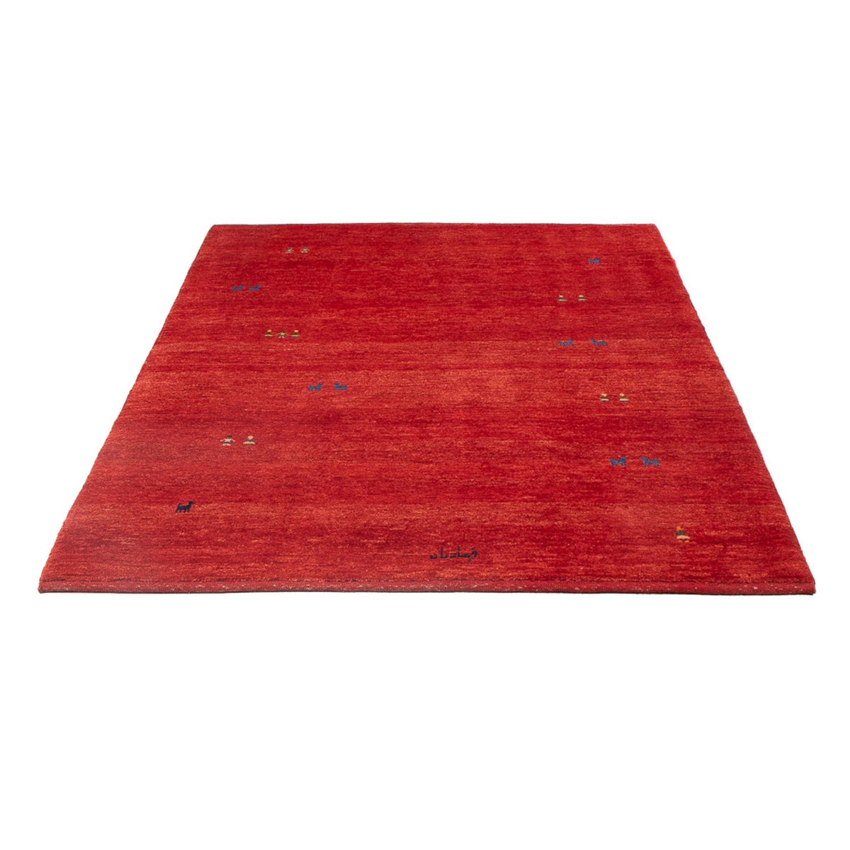 Tappeto Gabbeh - Persero - 183 x 123 cm - rosso