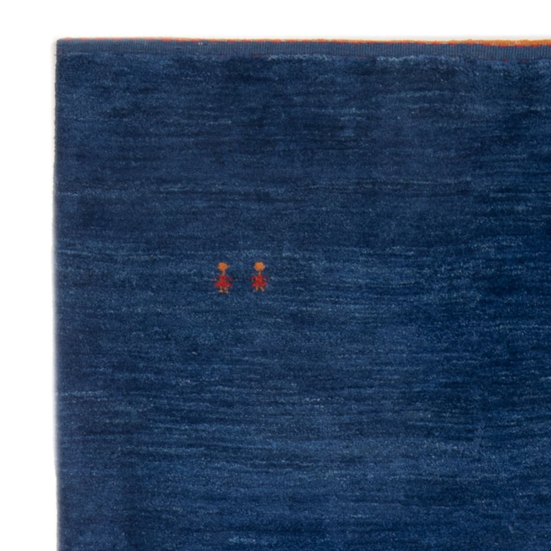Tappeto Gabbeh - Persero - 158 x 107 cm - blu scuro