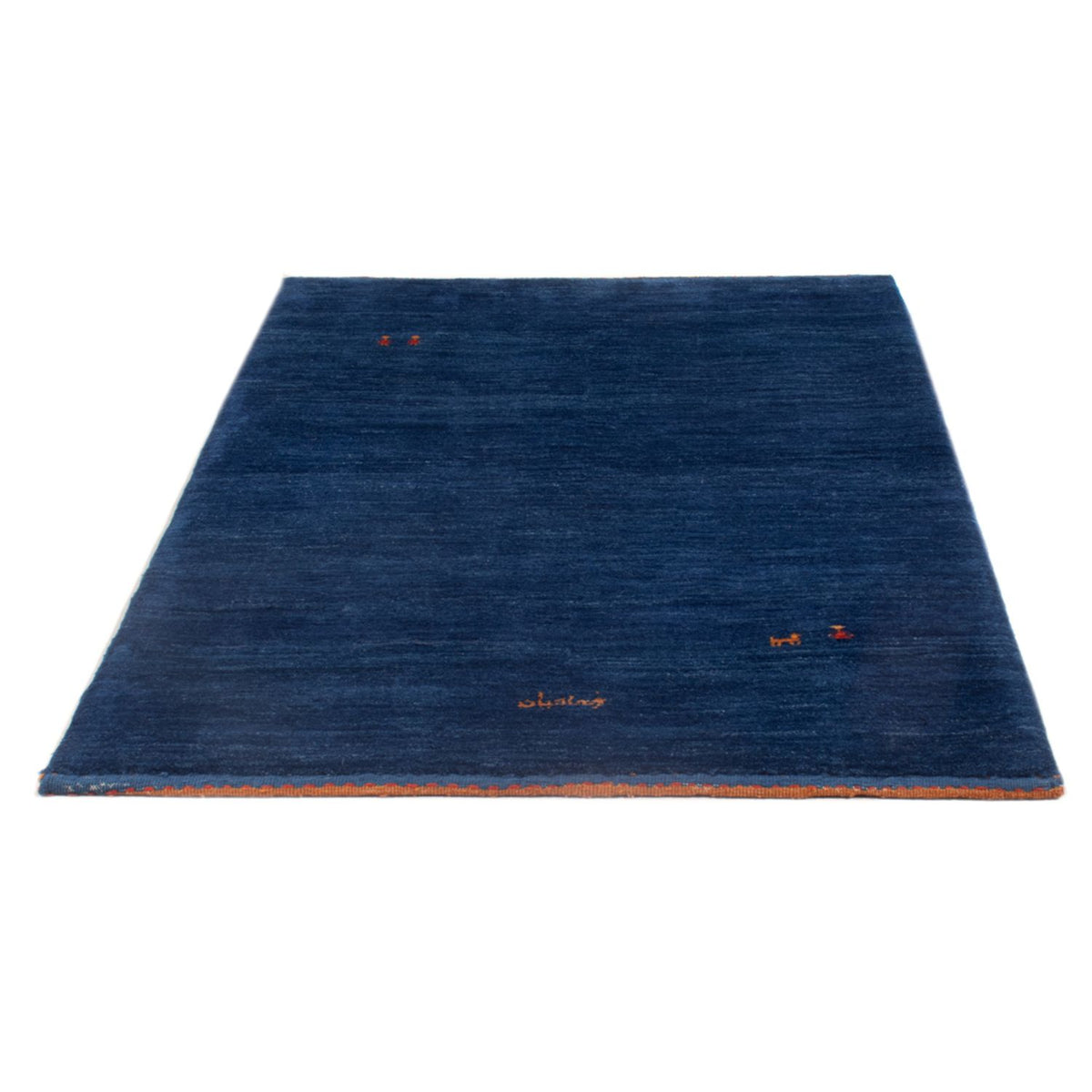 Tappeto Gabbeh - Persero - 158 x 107 cm - blu scuro