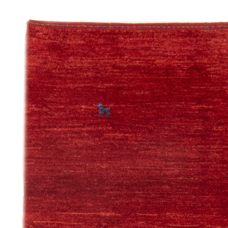 Tappeto Gabbeh - Persero - 147 x 101 cm - rosso scuro