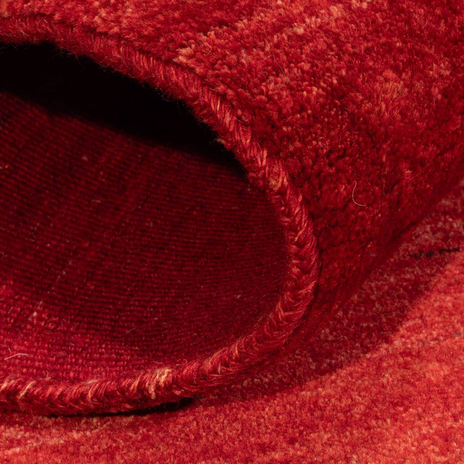 Tappeto Gabbeh - Persero - 147 x 101 cm - rosso scuro