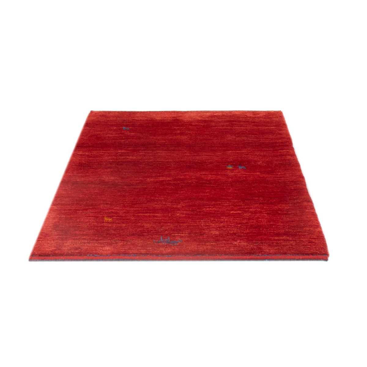 Tappeto Gabbeh - Persero - 147 x 101 cm - rosso scuro