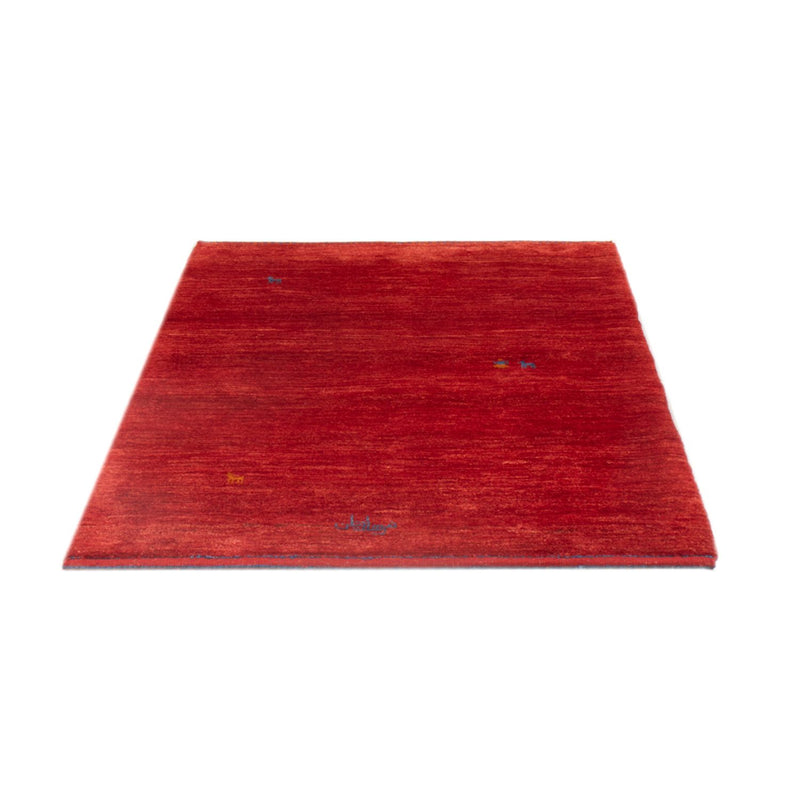 Tappeto Gabbeh - Persero - 147 x 101 cm - rosso scuro