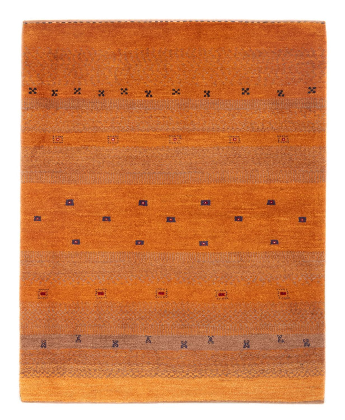 Tappeto Gabbeh - Persero - 145 x 100 cm - terracotta