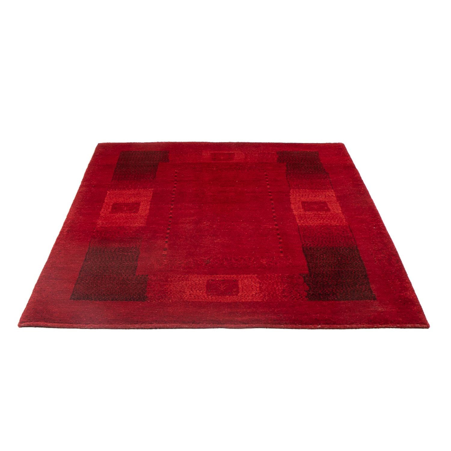 Tappeto Gabbeh - Persero - 180 x 127 cm - rosso scuro
