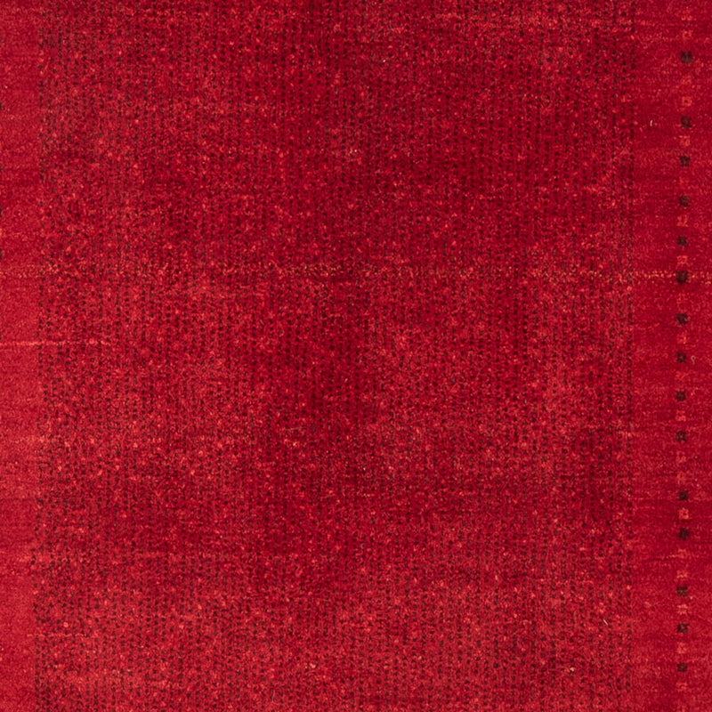 Tappeto Gabbeh - Persero - 177 x 128 cm - rosso scuro