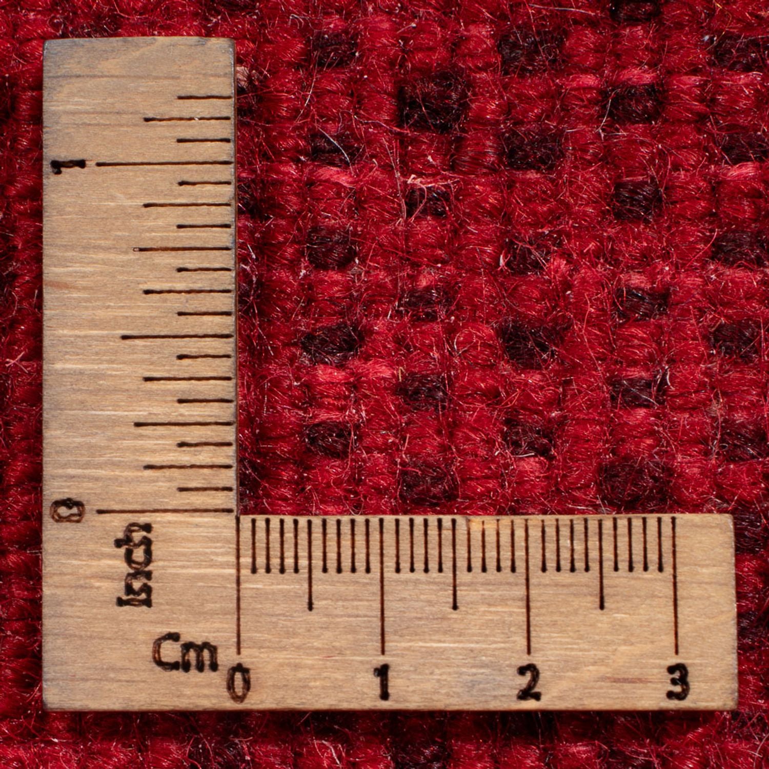 Tappeto Gabbeh - Persero - 177 x 128 cm - rosso scuro