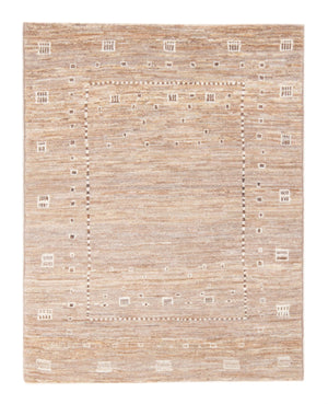 Tappeto Gabbeh - Persero - 144 x 100 cm - marrone chiaro