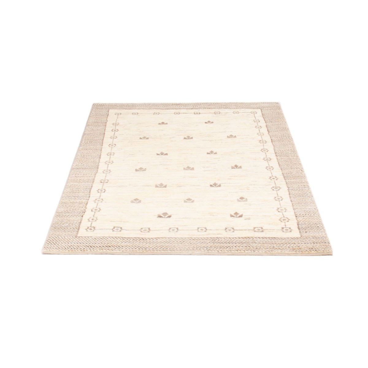 Tappeto Gabbeh - Persero - 145 x 96 cm - beige chiaro