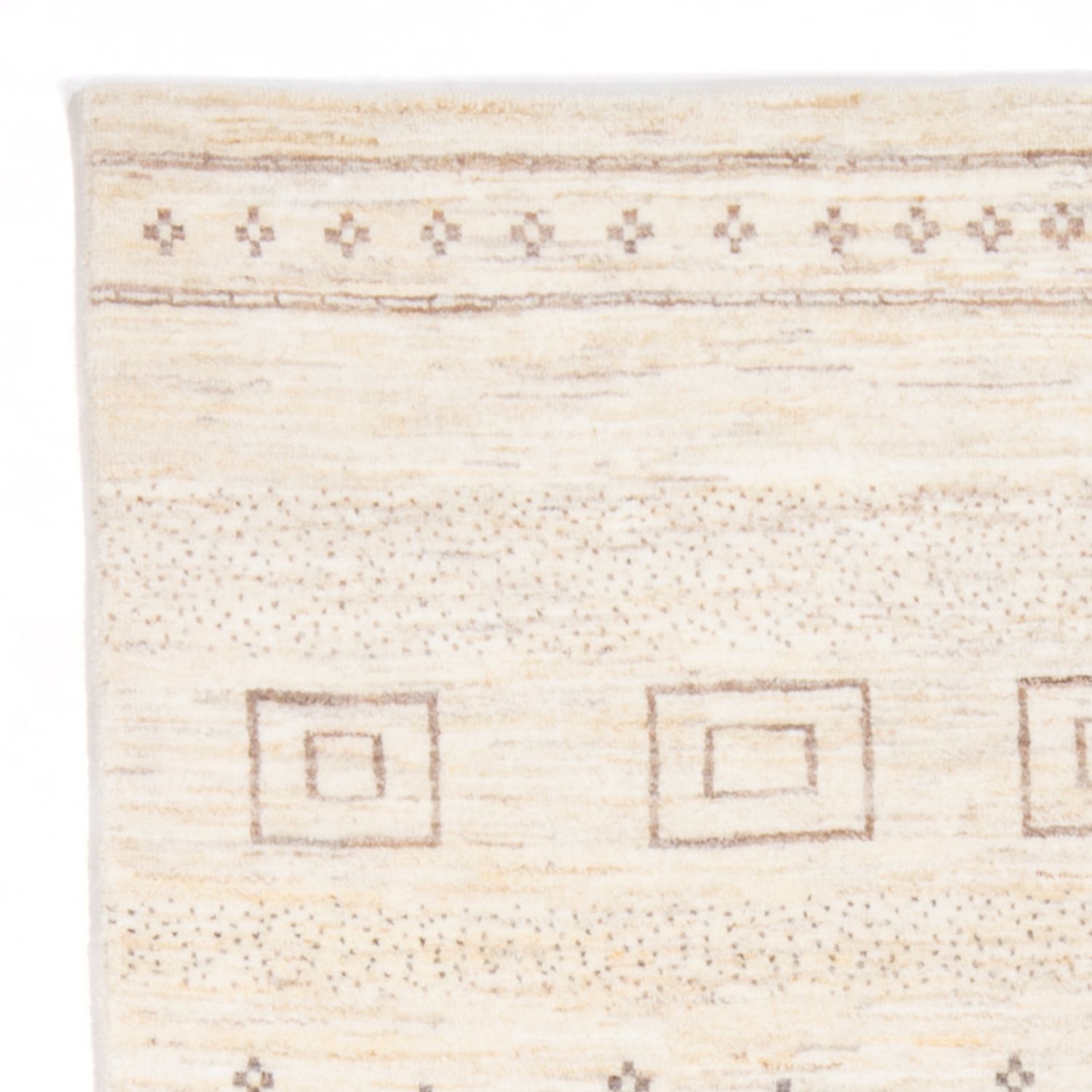 Tappeto Gabbeh - Persero - 175 x 120 cm - beige chiaro
