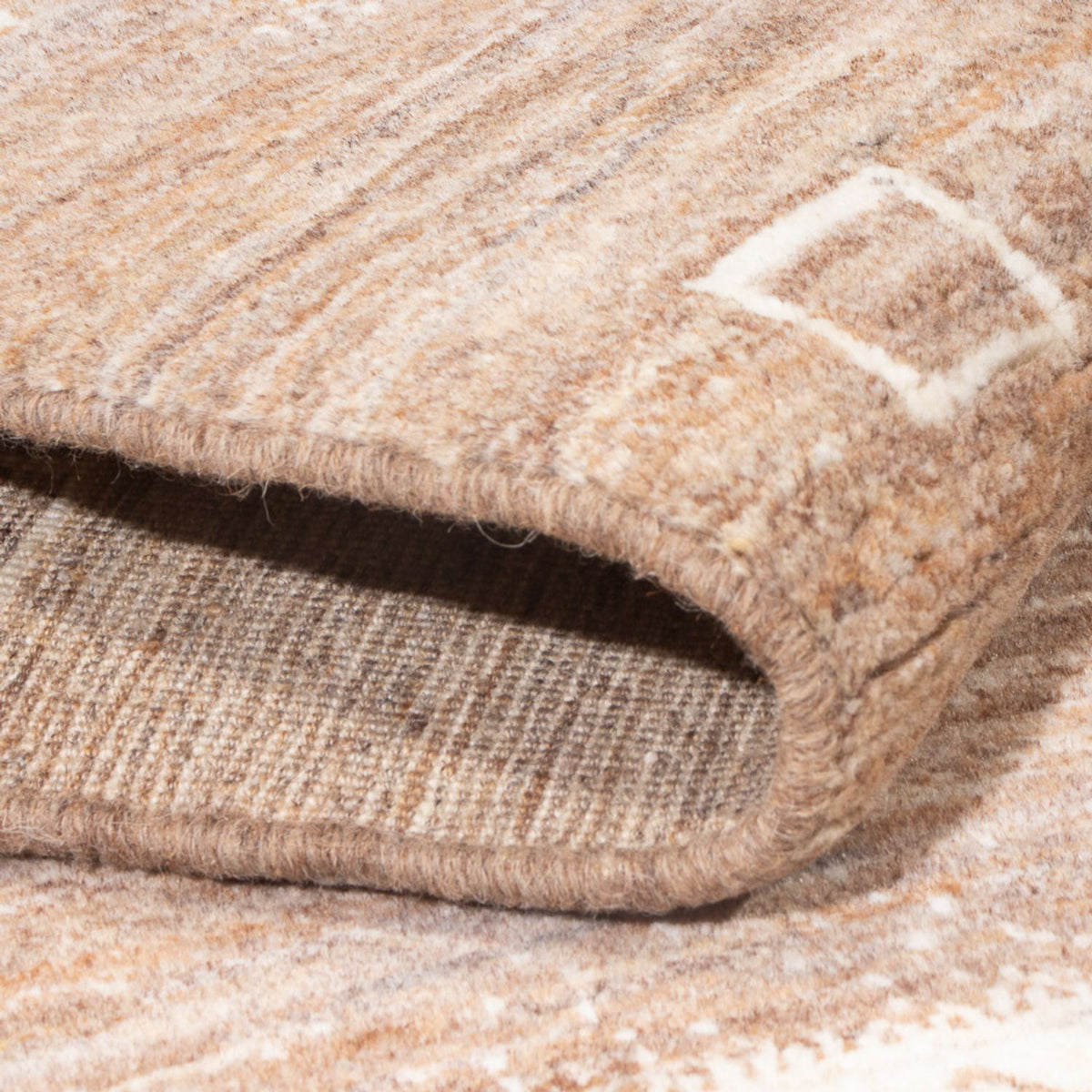 Tappeto Gabbeh - Persero - 171 x 116 cm - beige scuro