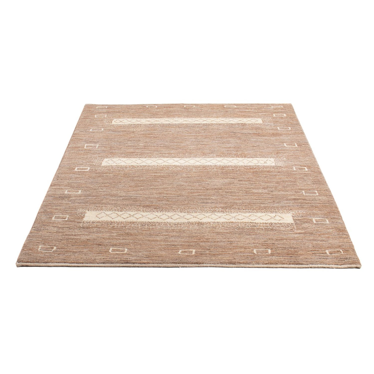 Tappeto Gabbeh - Persero - 171 x 116 cm - beige scuro