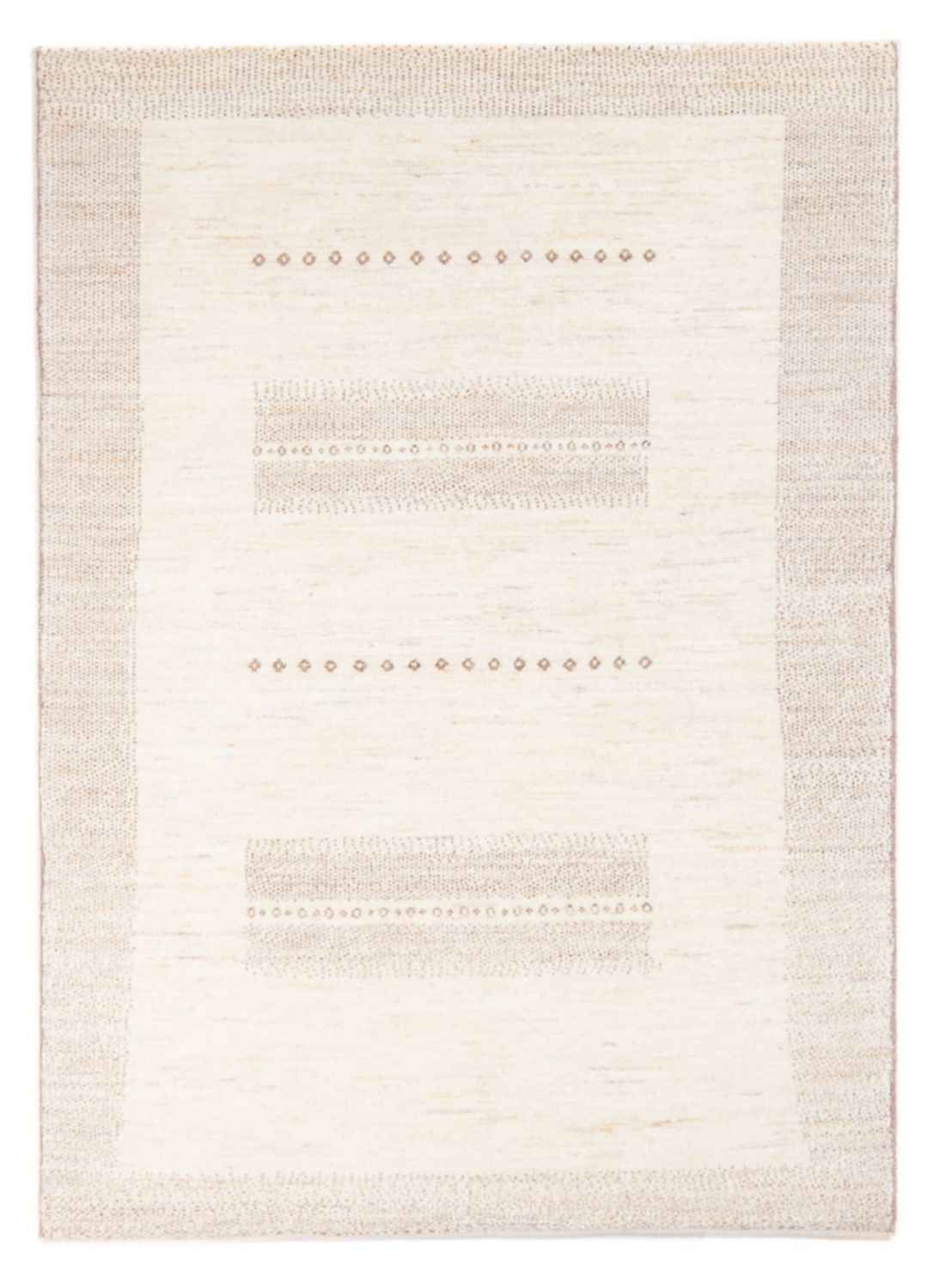 Tappeto Gabbeh - Persero - 151 x 100 cm - beige chiaro