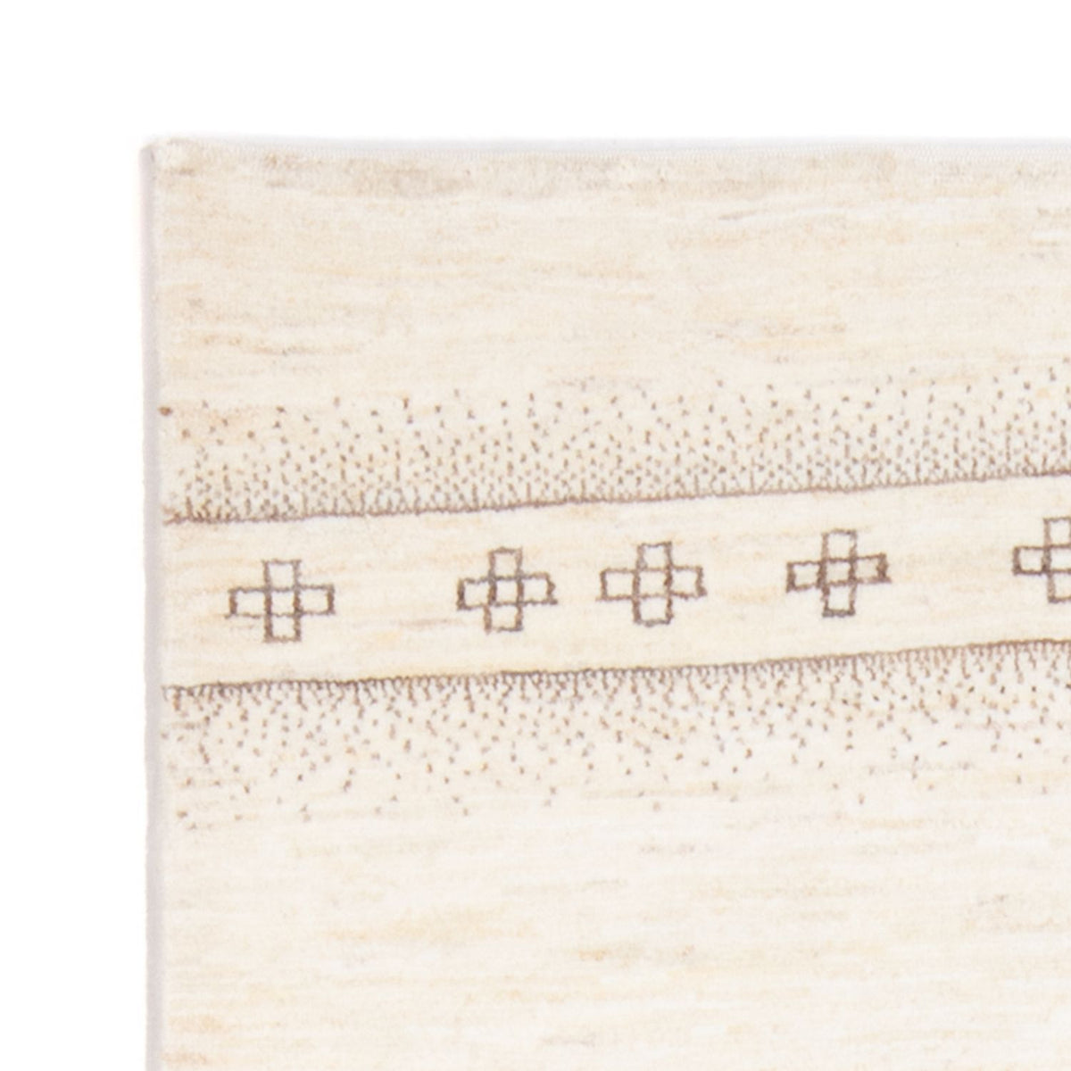 Tappeto Gabbeh - Persero - 144 x 103 cm - beige chiaro